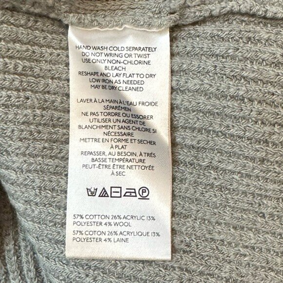 NWT Size XL -Anthropologie The Katey Mock-Neck Bell-Sleeve Sweater (NWT US$ 118) - Picture 13 of 16